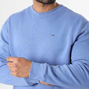 Tommy Jeans - Sweat Crewneck Flag 0741 Bleu