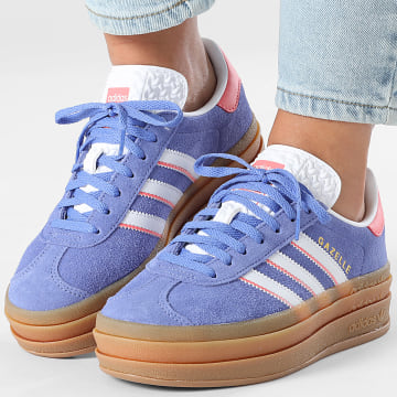Adidas Originals - Baskets Femme Gazelle Bold J IH6454 Real Lilac Footwear White Gold Metallic