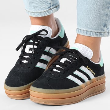 Adidas Originals - Baskets Femme Gazelle Bold J IH6456 Core Black Footwear White Gum 1