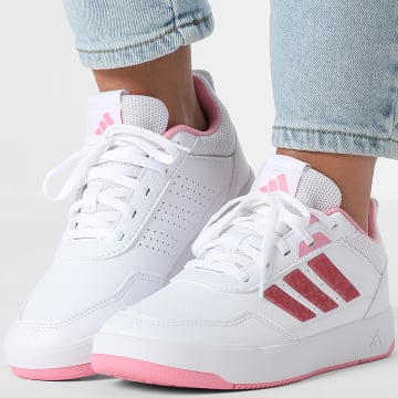 Adidas Performance - Zapatillas Mujer Tensaur Sport 3.0 K JQ1858 Footwear White Bliss Pink Grey Two