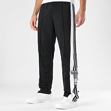 Adidas Originals - Pantalon Jogging A Bandes Adibreak TP KD2932 Noir Blanc