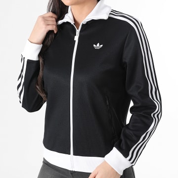 Adidas Originals - Chaqueta con Cremallera Mujer Classic TT KD7969 Negro Blanco