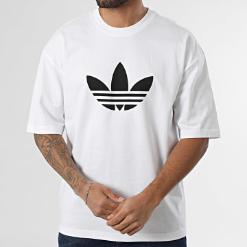 Adidas Originals - Tee Shirt Trefoil KE0901 Blanc
