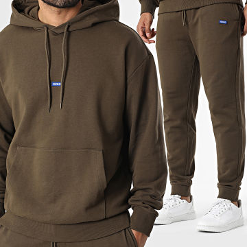 Hugo Blue - Ensemble De Survetement Nalonso 50522369 Vert Kaki Foncé