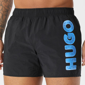 Hugo Blue - Short De Bain Splash 50556769 Noir