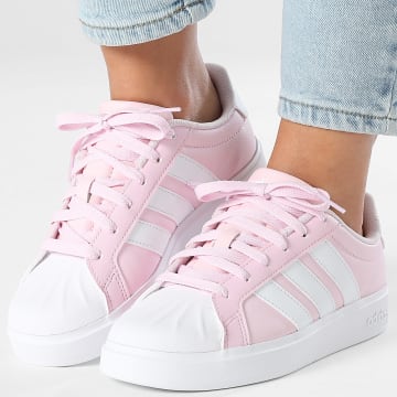 Adidas Sportswear - Baskets Femme Streettalk J JQ8609 Clear Pink Footwear White Grey Two
