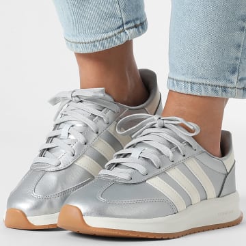 Adidas Performance - Zapatillas Mujer Run 70s 2.0 JR2453 Silver Metallic Off White Grey Two