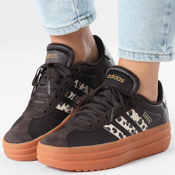 Adidas Performance - Zapatillas Mujer VL Court Bold KI3335 Aurora Coffee Crystal Linen Matte Gold