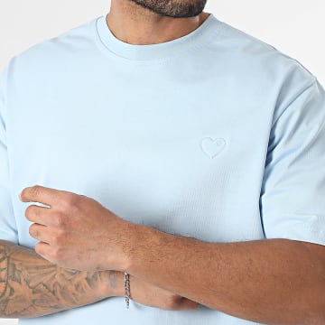 ADJ - Camiseta Oversize 826 Azul Claro