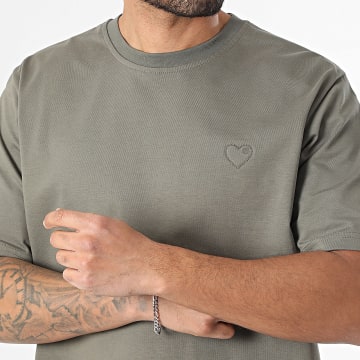 ADJ - Camiseta Oversize 826 Verde Kaki