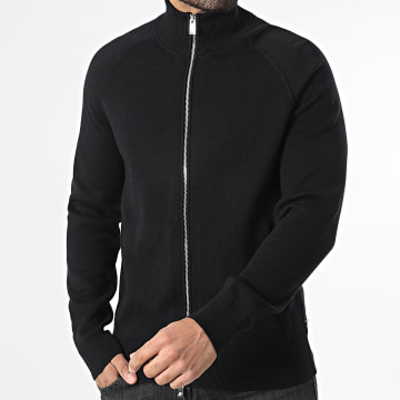 BOSS - Chaleco Con Cremallera Idino 50543150 Negro