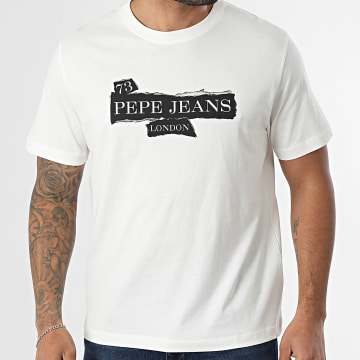 Pepe Jeans - Camiseta Griffin PM5010175 Blanco