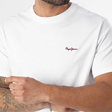 Pepe Jeans - T-Shirt Contrast Connor PM5010179 Weiß