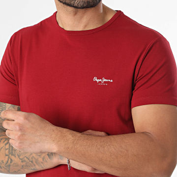 Pepe Jeans - T-Shirt Original Basic PM5010180 Rot
