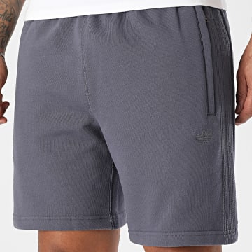 Adidas Originals - Short Jogging A Bandes Essential KD3905 Gris Anthracite