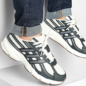 Adidas Sportswear - Baskets Technochaos 2000 HQ7284 Off White Dark Blue Trace Grey Metallic