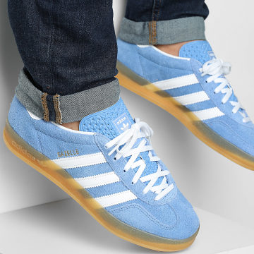 Adidas Originals - Baskets Gazelle Indoor HQ8717 Blue Fusion Footwear White Gold Metallic