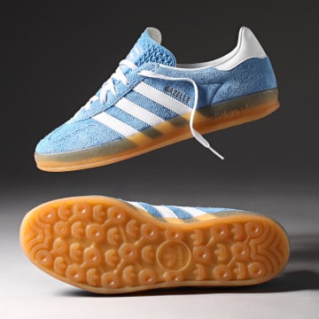 Adidas Originals - Baskets Gazelle Indoor HQ8717 Blue Fusion Footwear White Gold Metallic
