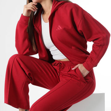 Adidas Sportswear - Ensemble De Survetement A Bandes Femme Energize KB8144 Rouge