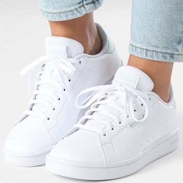 Adidas Performance - Zapatillas Mujer Urban Court IH4899 Footwear Blanco Lino Verde