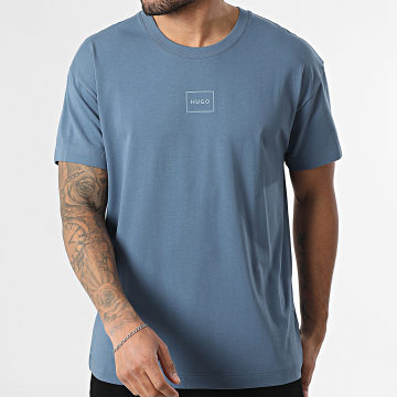 HUGO - Tee Shirt Laze 50525236 Bleu Ardoise