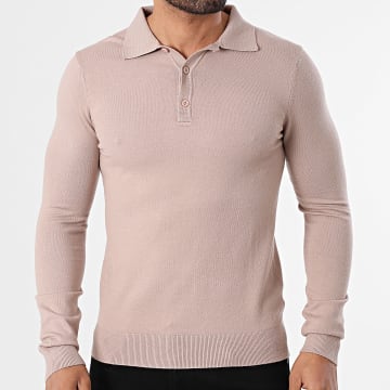 Paname Brothers - Jersey Cuello Abotonado 07 Beige