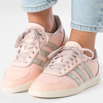 Adidas Performance - Zapatillas Mujer Breaknet Sleek IH1367 Rosa Blush Ciber Metálico Maravilloso Blanco