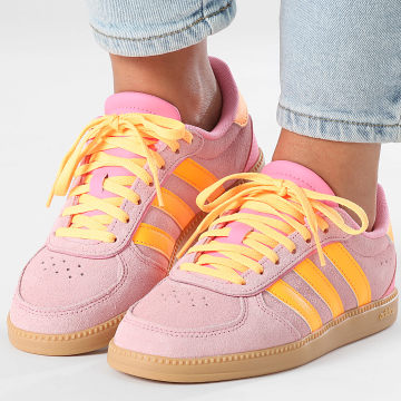 Adidas Performance - Zapatillas Mujer Breaknet Sleek IH1371 Bliss Pink Lucid Tangerine Gum 3