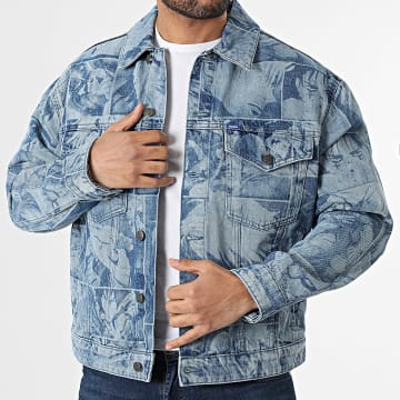 HUGO - Veste Jean Dex 50554796 Bleu Denim x Jujutsu Kaisën
