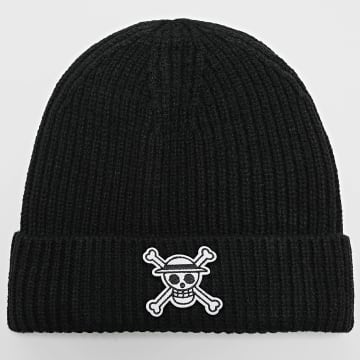 One Piece - Gorro Logo Blanco Negro