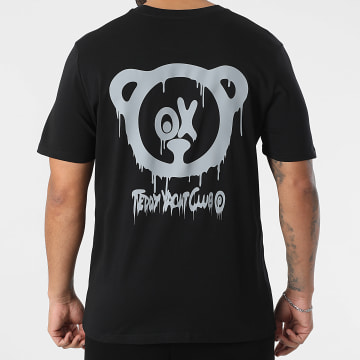 Teddy Yacht Club - Tee Shirt Oversize Large Simple Andrew Gris Noir