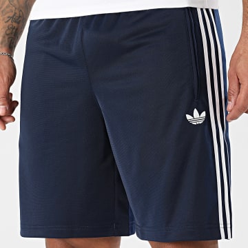 Adidas Originals - Short Jogging A Bandes Firebird KE1374 Bleu Marine Blanc