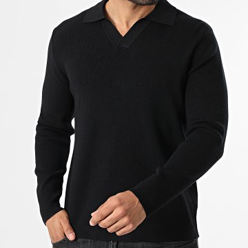 Frilivin - Pull Col V 811 Noir