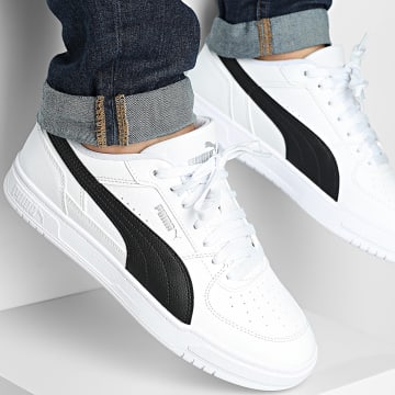 Puma - Baskets Puma Caven III 404484 White Black Silver