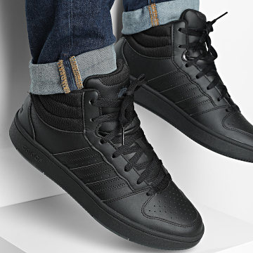 Adidas Sportswear - Sneaker High Hoops Mid Classic KI1086 Core Schwarz Carbon