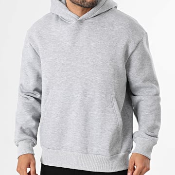 Frilivin - Sudadera con Capucha 53B Gris Jaspeado