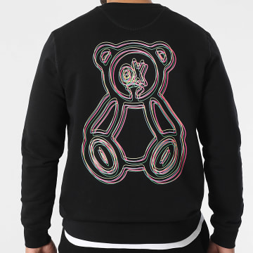 Teddy Yacht Club - Sudadera con cuello redondo Outline Color Negro