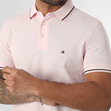 Tommy Hilfiger - Polo Manches Courtes Slim Seasonal 9993 Rose