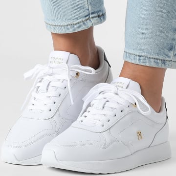 Tommy Hilfiger - Baskets Femme Corporate Mix Mat Runner 9318 Rwb