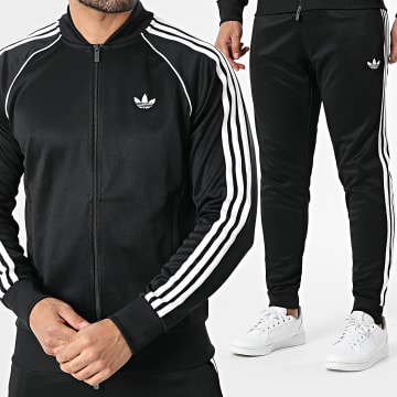 Adidas Originals - Chándal A Bandas KE3512 KE3517 Negro Blanco