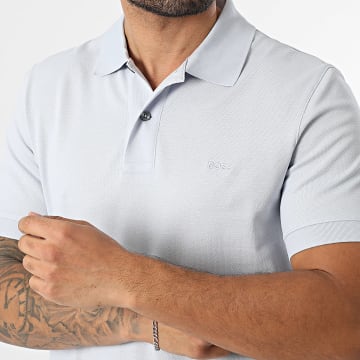 BOSS - Polo Manches Courtes Pallas 50553564 Bleu Clair