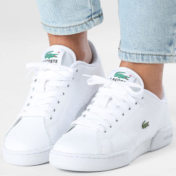Lacoste - Zapatillas Mujer Carnaby Cup 125 Blanca