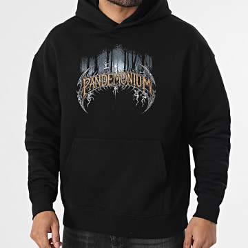 Vald - Sweat Capuche Relaxed Rock Noir