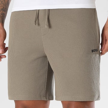 BOSS - Short Chándal Waffle 50535884 Taupe