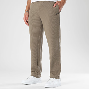 BOSS - Pantalón Jogging Waffle 50535877 Verde Kaki