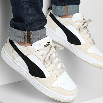 Puma - Baskets Rebound v6 Low SD 402262 Alpine Snow Puma Black White