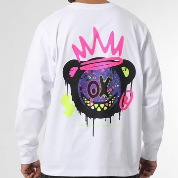 Teddy Yacht Club - Camiseta de Manga Larga Vision Blanco