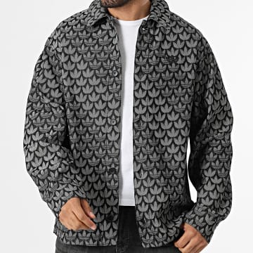 Adidas Originals - Camisa Monograma KC6379 Negro Gris