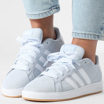 Adidas Sportswear - Baskets Femme Grand Court 00s K KI4068 Crystal Sky Footwear White Gum 3