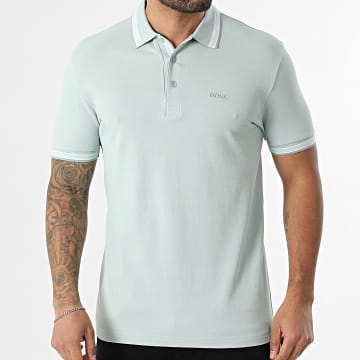 BOSS - Polo Manches Courtes Paddy 50469055 Vert Clair